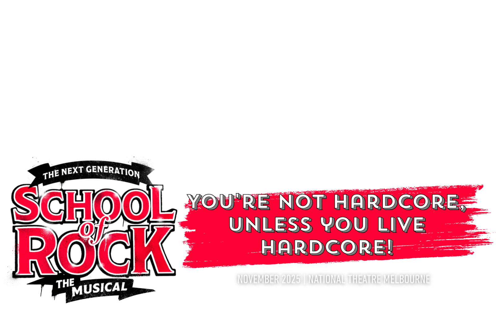 School of Rock Live on Stage Book Now